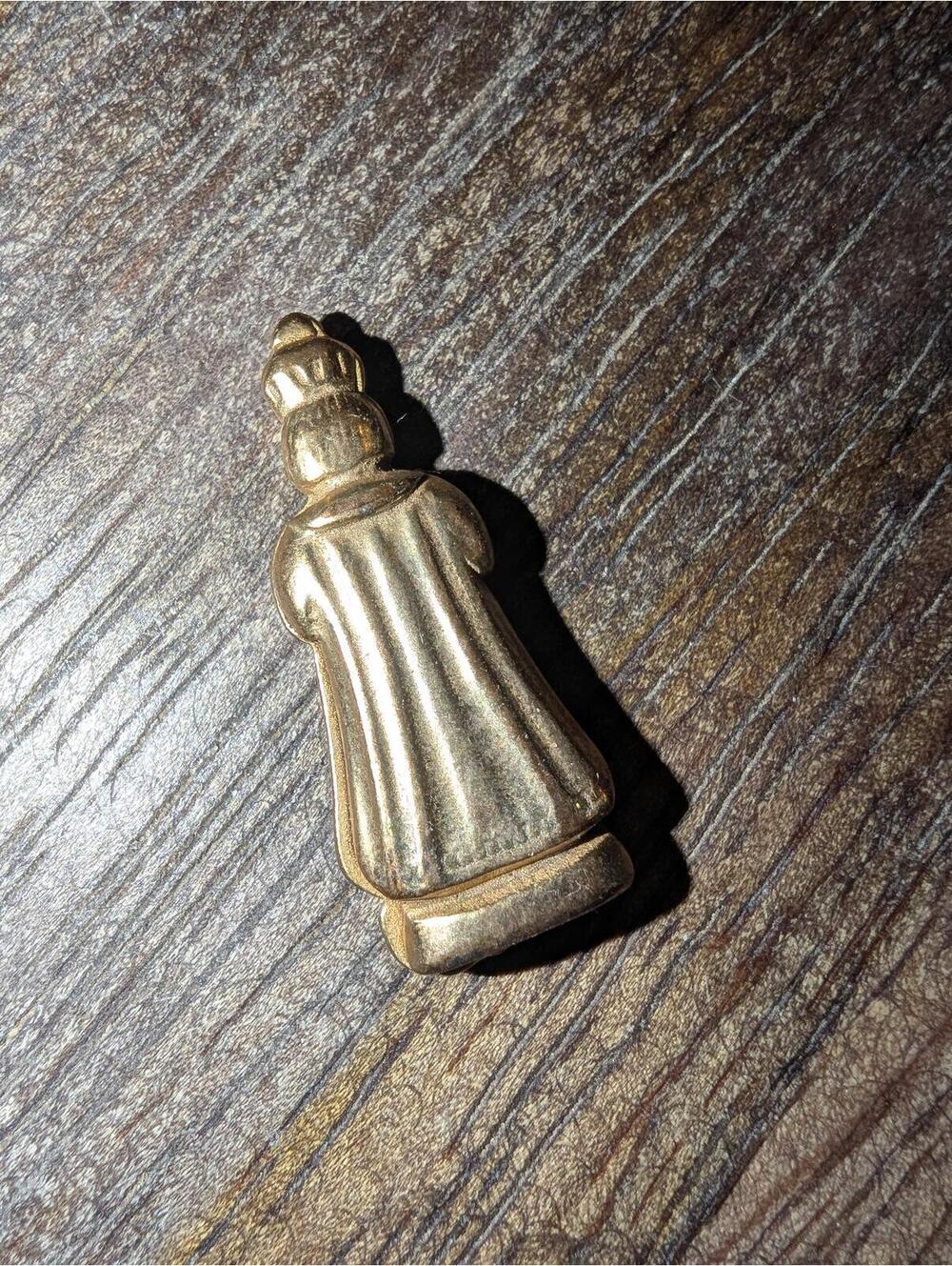 Vintage Infant Of Prague Pocket Shrine  Leather Case - Picture 4 of 6